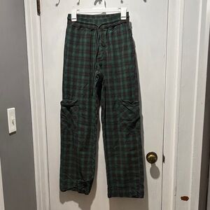 DAMSON MADDER checker cargo pants